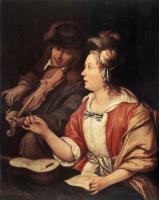 Frans van Mieris the Elder - The Music Lesson